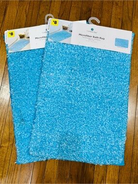 New comfort bay microfiber bath rugs 17 x 26 in